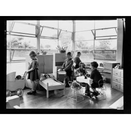 Children's Welfare Department - children in playroom