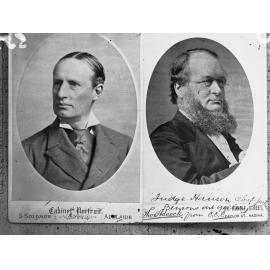 Sir William Cleaver Francis Robinson  and Hon Richard D Hanson