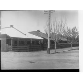 House fronts at Baliol Street, St Peters, South Australia near Maid and Magpie Hotel 