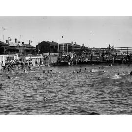 Swimming at Henley Beach, South Australia