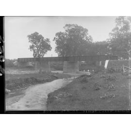Spring Creek - showing bridge