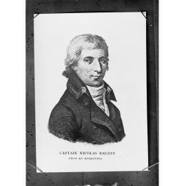 Portrait of Captain Nicolas Baudin (French Explorer) - from an engraving