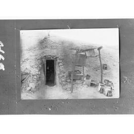 Entrance to underground house - possibly Coober Pedy