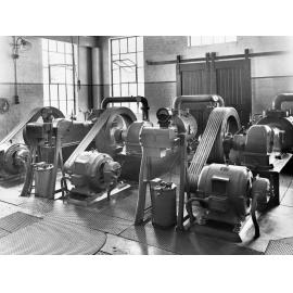 Glenelg Sewerage Works Showing Machinery