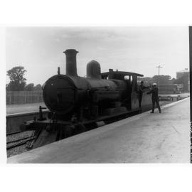 Locomotive engine near Islington Station