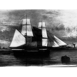 Painting of a Sailing Ship