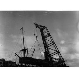 Unloading Pullman Dining Car at Port Adelaide