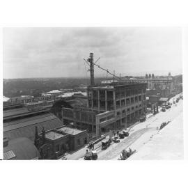 Construction of Adelaide Railway Station