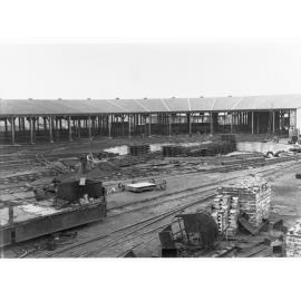 Rail yard at Peterborough