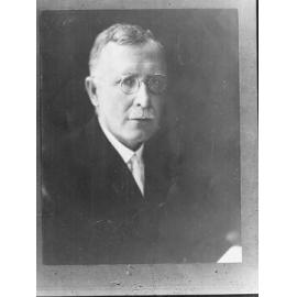 Portrait of unidentified man