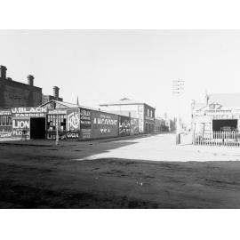 Corner of Waymouth Street and Young Street - showing Publishers Std in Young Street