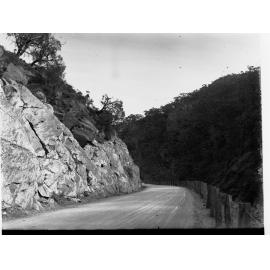 Torrens Gorge Road Showing Automobile