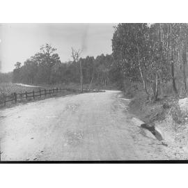 Reconstructed road at Forest Range (Plate 1, Second Annual Report 1918-19)