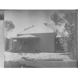 Magazine Keeper's House residence of George Halsey near premises of  Dry Creek explosive powder magazine.