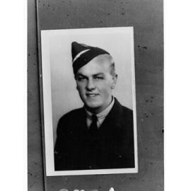 Portrait of a trainee under the Empire Air Training Scheme