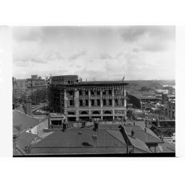 Adelaide Railway Station Under Construction and North Terrace View