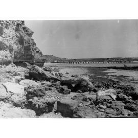 Port Willunga showing jetty