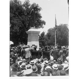 Unveiling statue of Captain Charles Sturt
