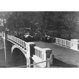 Opening Ceremony of Clarendon Bridge 