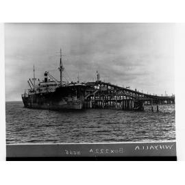 Whyalla - showing ship berthed.
