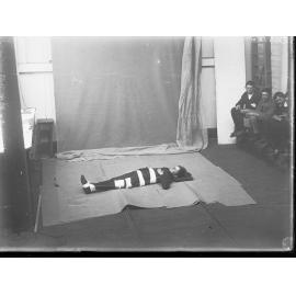 First Aid class: class conducted by Dr Rogers
