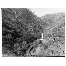Waterfall Gully Showing Kiosk and Falls