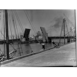 Port Adelaide River Showing Bridge