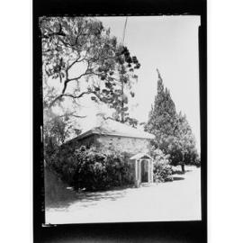 Exterior of a stone house