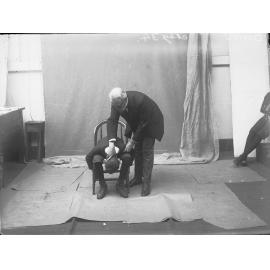 First Aid class: class conducted by Dr Rogers