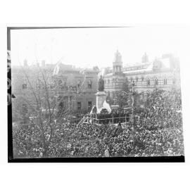 Unveiling of King Edward's Statue - by the Prince of Wales