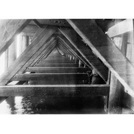 Port Adelaide Wharf Showing Structural Supports