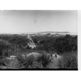 Victor Harbor Township Viewed From a Hill