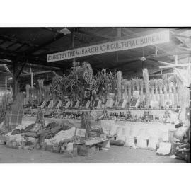 Exhibit at the Royal Adelaide Show - exhibit by the Mount Barker Agricultural Bureau