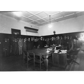 Retirement of C.J. Boykett, secretary to the Railways Commissioner