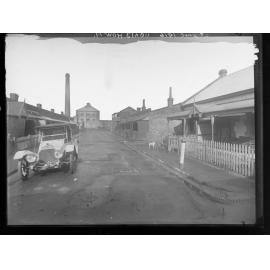 View of houses, Sydney Place, Adelaide