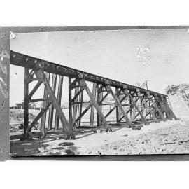 Construction of Lock at Blanchetown