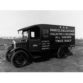 South Australian Railways Delivery Van at Islington