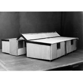 Model of poultry pen for Parafield poultry farm
