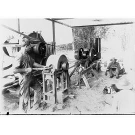 Sisal hemp machinery at Botanical Gardens, Palmerston - Northern Territory