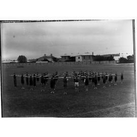 Boys Exercise Drill