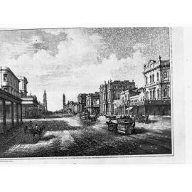 Sketch of King William Street