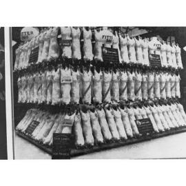 Carcasses of Meat in an Exhibition