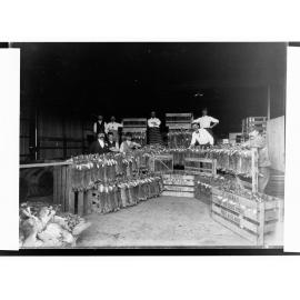 Port Adelaide Freezing Works Showing Rabbits and Workers