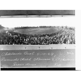 Adelaide Oval Premiership Match Norwood Against Port Adelaide
