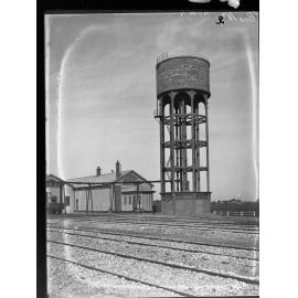 Water tower at Islington Railway Workshops 