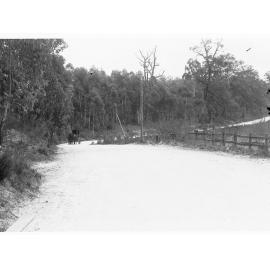 Road at Forest Range - shows horse and cart