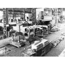 Islington Railway Workshop Showing Machinery and Office