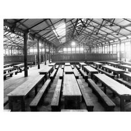 Table Lockers and Wash Troughs at Islington Railway Workshops