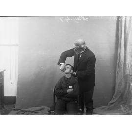 First Aid class showing Dr Rogers: class conducted by Dr Rogers