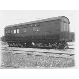 Railway Carriage on tracks (Ambulance Carriage) - Railway Commissioner's Report